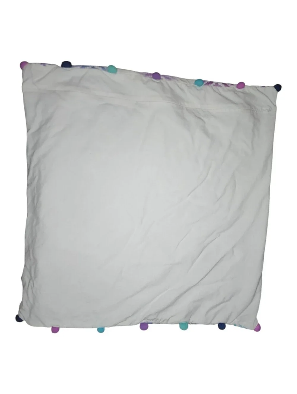 Pottery Barn Teen Wave Crewel Euro Sham, Set Of 2